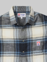 REGULAR FIT CASEY JONES COLLECTION MEN'S SHIRT LONG SLEEVE NAVY