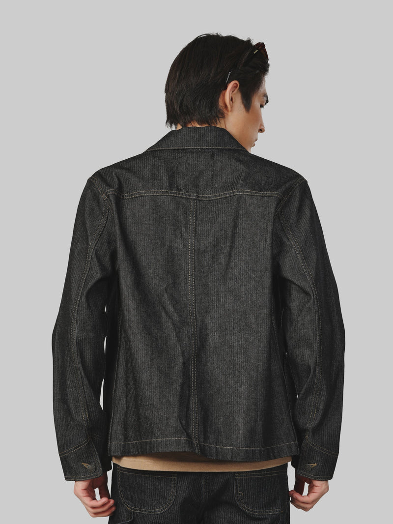 WORKWEAR FIT CASEY JONES COLLECTION MEN'S DENIM JACKET RAW DENIM