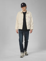 เสื้อแจ็คเก็ตผู้ชาย คอลเลคชั่น CASEY JONES WORKWEAR FIT สีครีม
