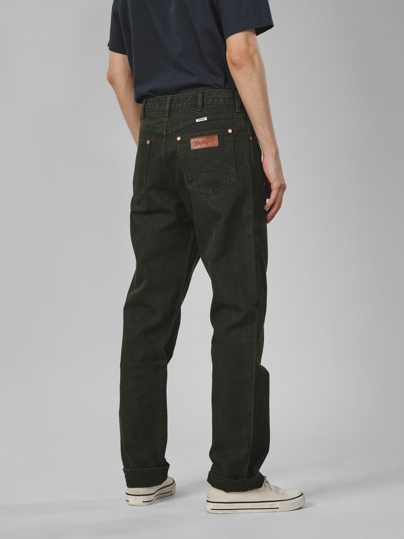 กางเกงขายาวผู้ชาย คอลเลคชั่น CASEY JONES MWZ FIT เอวกลาง ทรงตรง สีเขียวมะกอก