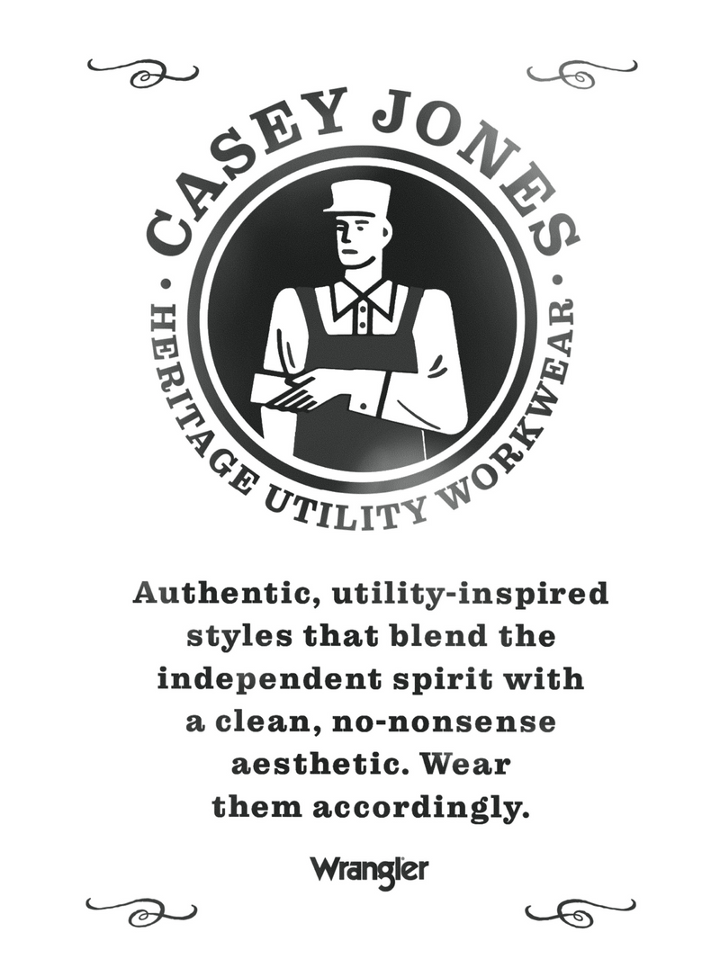 กางเกงขายาวผู้ชาย คอลเลคชั่น CASEY JONES CARGO FIT เอวกลาง ทรงตรง สีเขียวมะกอก