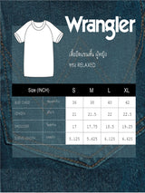 เสื้อยืดแขนสั้นผู้หญิง คอลเลคชั่น EVERYDAY WITH WRANGLER RELAXED FIT สีกรมท่า