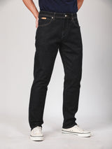 กางเกงยีนส์ผู้ชาย TEXAS TAPER FIT เอวกลาง ทรงตรง สียีนส์เข้ม