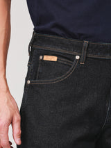 กางเกงยีนส์ผู้ชาย TEXAS TAPER FIT เอวกลาง ทรงตรง สียีนส์เข้ม