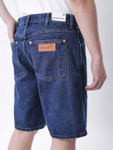 กางเกงขาสั้นผู้ชาย FRONTIER SHORTS FIT เอวกลาง ทรงกระบอก สียีนส์กลาง