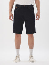 กางเกงขาสั้นผู้ชาย TEXAS SHORTS FIT เอวกลาง ทรงตรง สียีนส์เข้ม