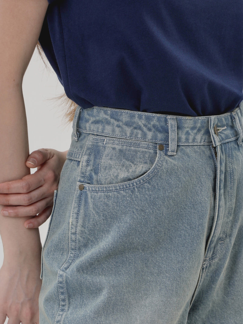 BOYFRIEND FIT EVERYDAY WITH WRANGLER COLLECTION HIGH RISE RELAXED WOMEN'S JEANS LIGHT INDIGO