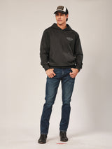 เสื้อฮู้ดดี้ผู้ชาย คอลเลคชั่น BIKER LOOK ทรงตรง สีเทา