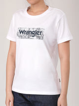 REGULAR FIT WOMEN'S SHORT SLEEVE T-SHIRT WHITE