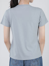 REGULAR FIT WOMEN'S SHORT SLEEVE T-SHIRT GREY