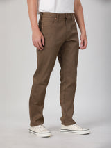 GREENSBORO FIT MID RISE REGULAR MEN'S PANTS BROWN