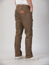 GREENSBORO FIT MID RISE REGULAR MEN'S PANTS BROWN