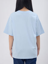 เสื้อยืดแขนสั้นผู้หญิง คอลเลคชั่น EVERYDAY RELAXED FIT สีฟ้า