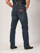 กางเกงยีนส์ผู้ชาย คอลเลคชั่น BIKER LOOK MWZ FIT เอวกลาง ทรงตรง สียีนส์กลาง