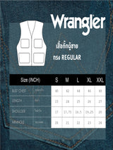 REGULAR FIT BIKER LOOK COLLECTION MEN'S DENIM VEST MID INDIGO