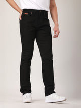 TEXAS SLIM FIT MID RISE SLIM MEN'S JEANS BLACK