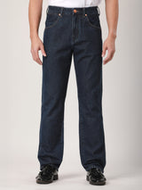 MWZ FIT MID RISE REGULAR MEN'S JEANS DARK INDIGO