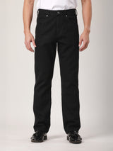 MWZ FIT MID RISE REGULAR MEN'S JEANS BLACK