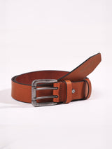 เข็มขัดผู้ชาย สีน้ำตาล