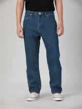 FRONTIER FIT MID RISE COMFORT MEN'S JEANS LIGHT INDIGO