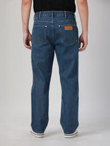 FRONTIER FIT MID RISE COMFORT MEN'S JEANS LIGHT INDIGO