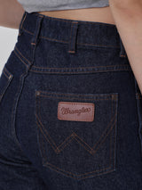 BOOTCUT FIT HIGH RISE REGULAR-BOOTCUT WOMEN'S JEANS DARK INDIGO
