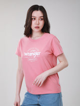 REGULAR FIT WOMEN'S SHORT SLEEVE T-SHIRT ORANGE