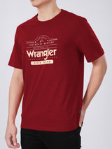 REGULAR FIT MEN'S SHORT SLEEVE T-SHIRT RED