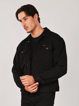REGULAR FIT WRANGLER LEGENDS COLLECTION MEN'S JACKET BLACK