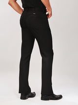 กางเกงขายาวผู้ชาย คอลเลคชั่น WRANGLER LEGENDS WRANCHERFIT เอวสูง ทรงตรง-ขาม้า สีดำ
