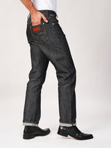 กางเกงยีนส์ (ริมขาว)ผู้ชาย คอลเลคชั่น WRANGLER LEGENDS 13MWZ FIT เอวกลาง ทรงตรง สียีนส์ผ้าดิบ