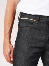 กางเกงยีนส์ (ริมขาว)ผู้ชาย คอลเลคชั่น WRANGLER LEGENDS 13MWZ FIT เอวกลาง ทรงตรง สียีนส์ผ้าดิบ