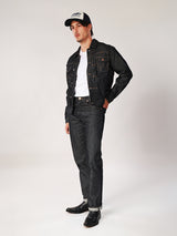 กางเกงยีนส์ (ริมขาว)ผู้ชาย คอลเลคชั่น WRANGLER LEGENDS 13MWZ FIT เอวกลาง ทรงตรง สียีนส์ผ้าดิบ