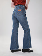 BOOTCUT FIT WRANGLER LEGENDS COLLECTION HIGH RISE REGULAR-BOOTCUT WOMEN'S JEANS MID INDIGO