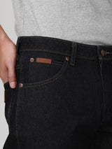 กางเกงยีนส์ผู้ชาย TEXAS FIT เอวกลาง ทรงตรง สียีนส์เข้ม