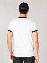 REGULAR FIT WRANGLER LEGENDS COLLECTION MEN'S SHORT SLEEVE T-SHIRT OFF-WHITE