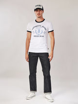 REGULAR FIT WRANGLER LEGENDS COLLECTION MEN'S SHORT SLEEVE T-SHIRT OFF-WHITE
