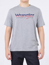 เสื้อยืดแขนสั้นผู้ชาย ทรงตรง สีเทา