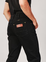 MWZ FIT WRANGLER LEGENDS COLLECTION MID RISE REGULAR MEN'S JEANS BLACK