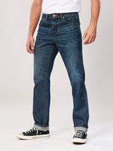 กางเกงยีนส์ผู้ชาย คอลเลคชั่น WRANGLER LEGENDS 13MWZ FIT เอวกลาง ทรงตรง สียีนส์กลาง