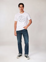กางเกงยีนส์ผู้ชาย คอลเลคชั่น WRANGLER LEGENDS 13MWZ FIT เอวกลาง ทรงตรง สียีนส์กลาง