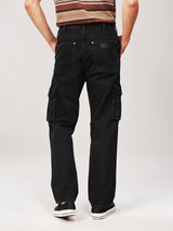 CARGO FIT WRANGLER LEGENDS COLLECTION MID RISE REGULAR MEN'S JEANS BLACK