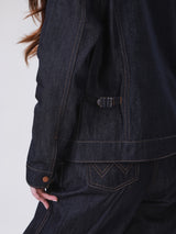 REGULAR FIT WRANGLER LEGENDS COLLECTION WOMEN'S DENIM JACKET RAW DENIM