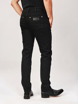 LARSTON FIT WRANGLER LEGENDS COLLECTION LOW RISE SLIM MEN'S JEANS BLACK