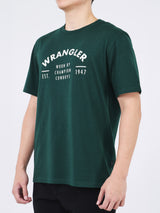 REGULAR FIT MEN'S SHORT SLEEVE T-SHIRT DARK DREEN