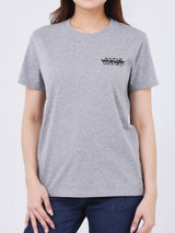 REGULAR FIT WOMEN'S SHORT SLEEVE T-SHIRT GREY
