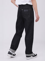 REDDING FIT MID RISE RELAXED MEN'S JEANS BLACK