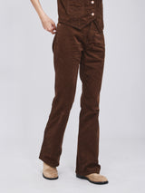 BOOTCUT FIT BEYOND INDIGO COLLECTION HIGH RISE WOMEN'S PANTS BROWN