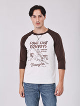 REGULAR FIT BEYOND INDIGO COLLECTION MEN'S LONG SLEEVE T-SHIRT GREY