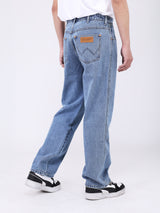 REDDING FIT MID RISE RELAXED MEN'S JEANS LIGHT INDIGO